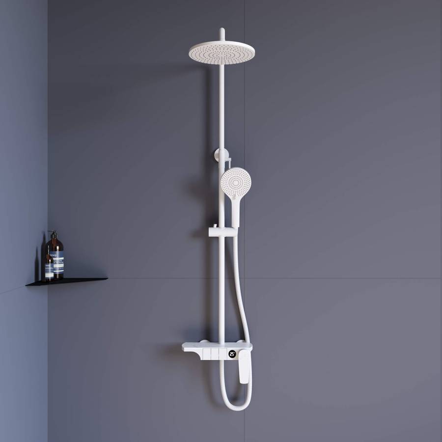 Душевая стойка RGW SP-33-W 51140133-03 Душевая стойка RGW SP-33-W 51140133-03