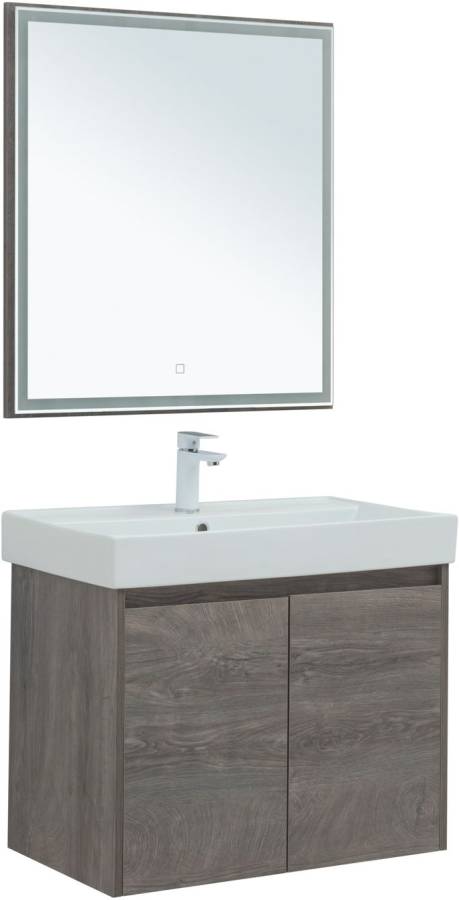 Мебель для ванной Aquanet Nova Lite 75 дуб рошелье (2 дверцы) Мебель для ванной Aquanet Nova Lite 75 дуб рошелье (2 дверцы)