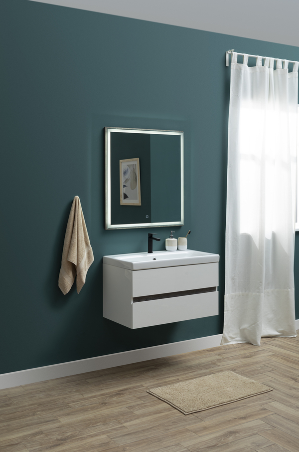 Зеркало Aquanet Nova Lite 75 дуб рошелье LED Зеркало Aquanet Nova Lite 75 дуб рошелье LED