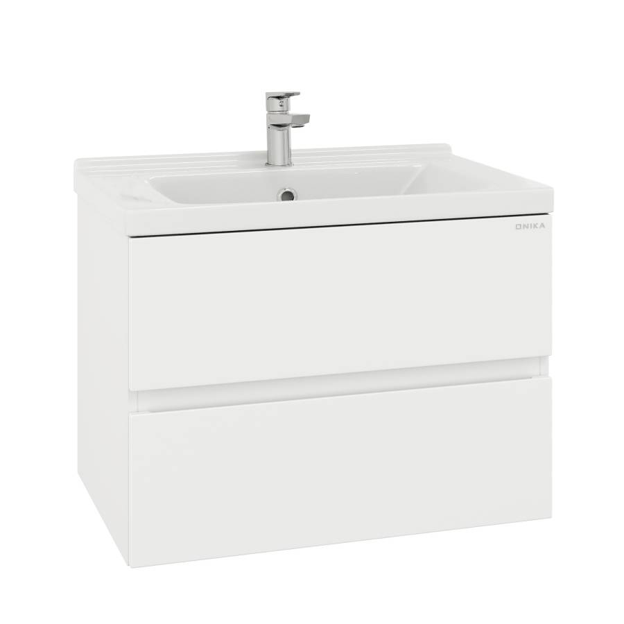 Тумба Onika Эвада 70 подвесная, белая (ум. Миранда 70) Тумба Onika Эвада 70 подвесная, белая (ум. Миранда 70)