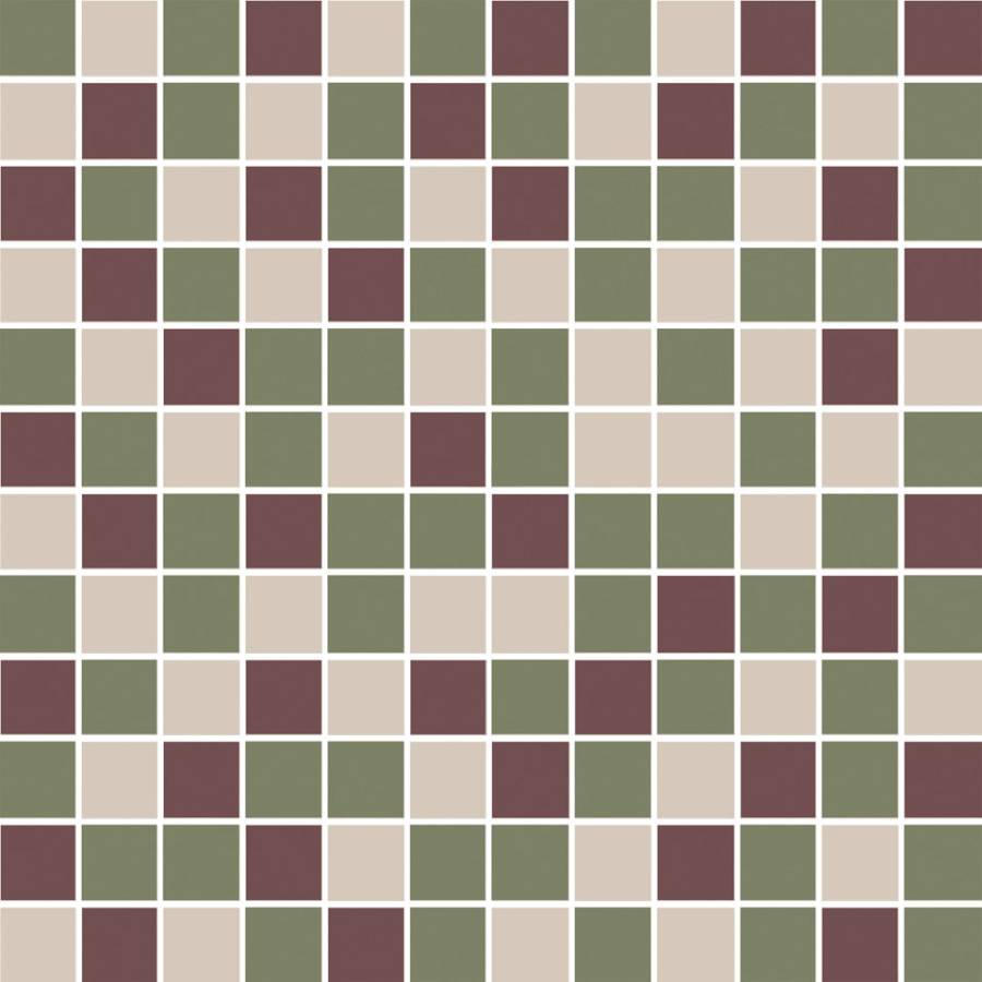 Декор Темари мозаичный микс зелёный, бордовый, бежевый светлый матовый 29,8x29,8x0,35 Декор Темари мозаичный микс зелёный, бордовый, бежевый светлый матовый 29,8x29,8x0,35