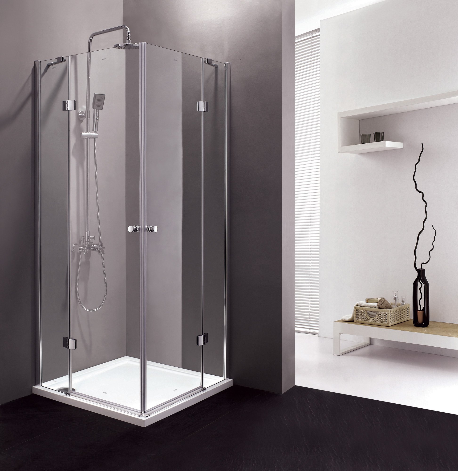 VERONA-W-A-2-120-P-Cr Душевой уголок VERONA-W-A-2-120-P-Cr Душевой уголок