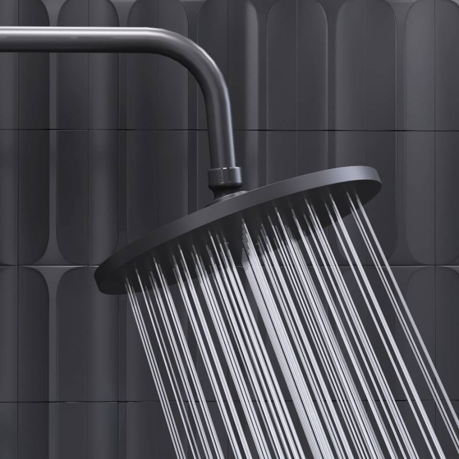 977050300 Jupiter верхний душ, круг, Черный 977050300 Jupiter верхний душ, круг, Черный