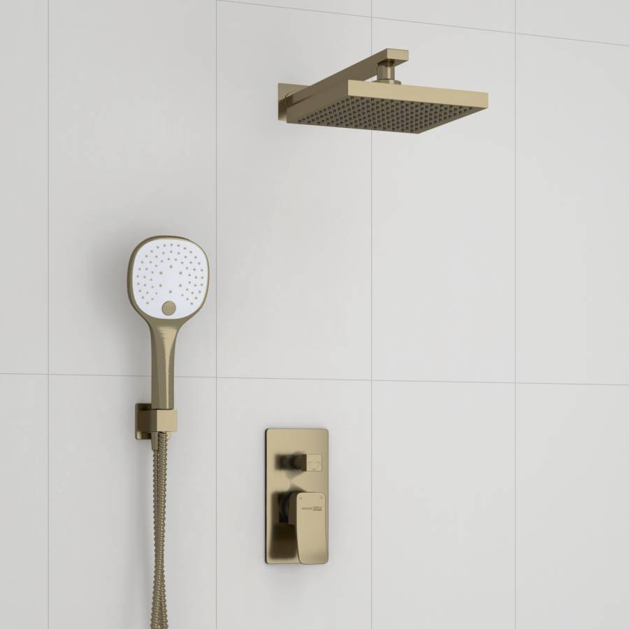 A16040 Встраиваемый комплект для душа с верхней душевой насадкой и лейкой Wasserkraft A16040 Встраиваемый комплект для душа с верхней душевой насадкой и лейкой Wasserkraft