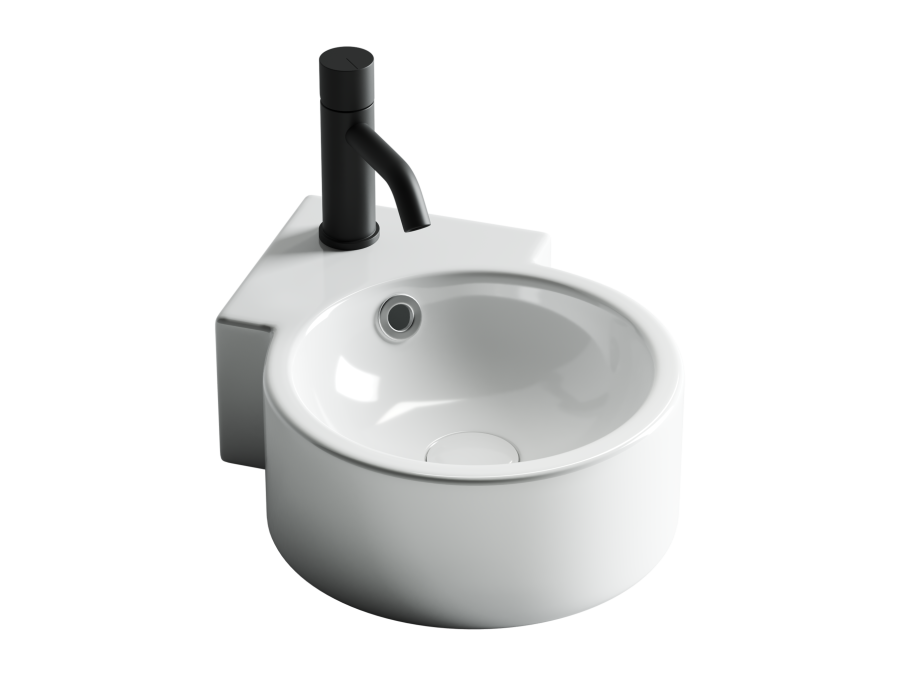 Умывальник подвесной угловой Element 310*430*125мм Умывальник подвесной угловой Element 310*430*125мм