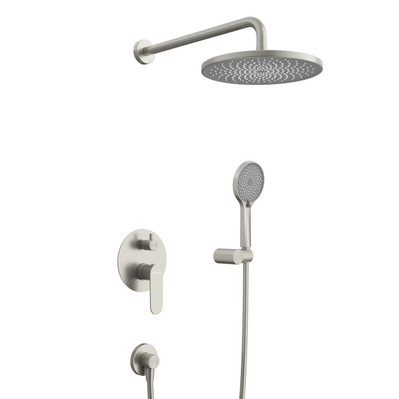 STYLUS-DSET-GM Душевой комплект встраиваемый Исполнение: Оружейная сталь  STYLUS-DSET-GM Душевой комплект встраиваемый Исполнение: Оружейная сталь