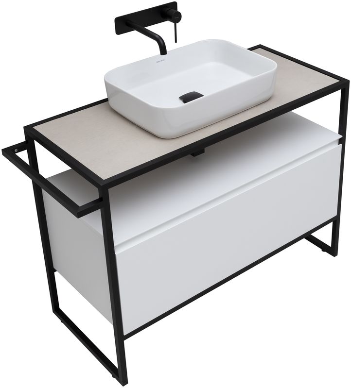 Тумба под раковину Allen Brau Priority 100 1.31003.WM белый матовый Тумба под раковину Allen Brau Priority 100 1.31003.WM белый матовый