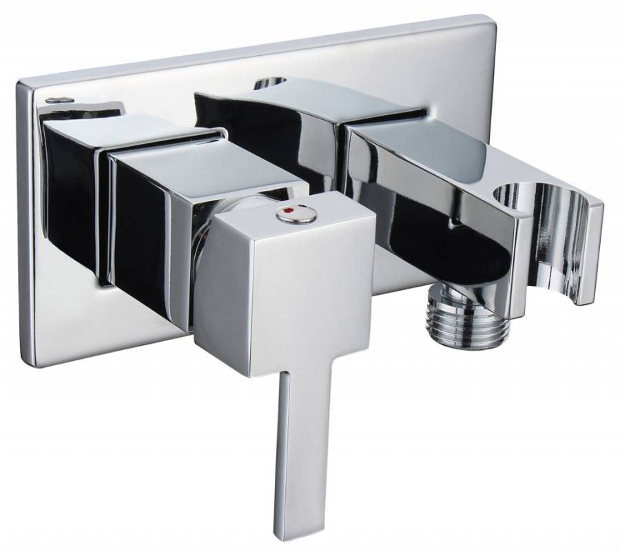 CZR-DA6-01Смеситель для душа и гигиенического душа со штуцером-держателелем, хром CZR-DA6-01Смеситель для душа и гигиенического душа со штуцером-держателелем, хром