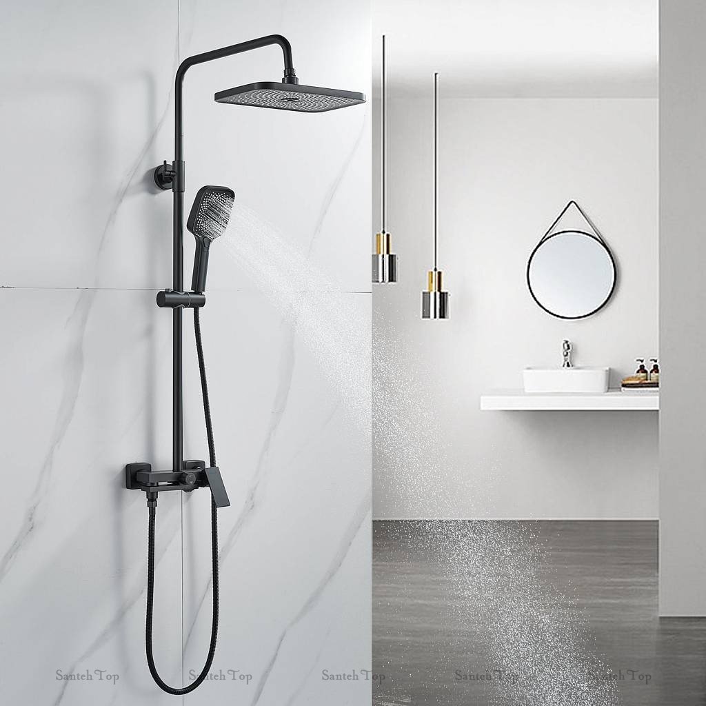 Душевая система Shevanik, латунь S9101H черный Душевая система Shevanik, латунь S9101H черный