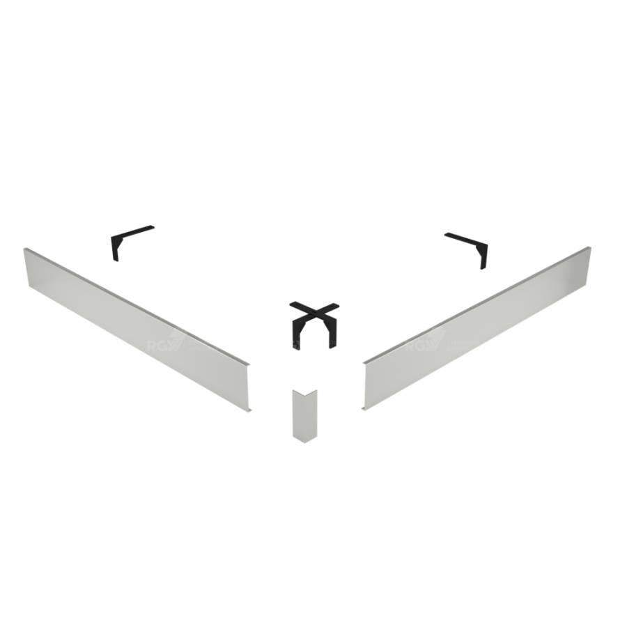 Экран для душевого поддона RGW N/ST-01 W, RGW 50231588-01 Экран для душевого поддона RGW N/ST-01 W, RGW 50231588-01