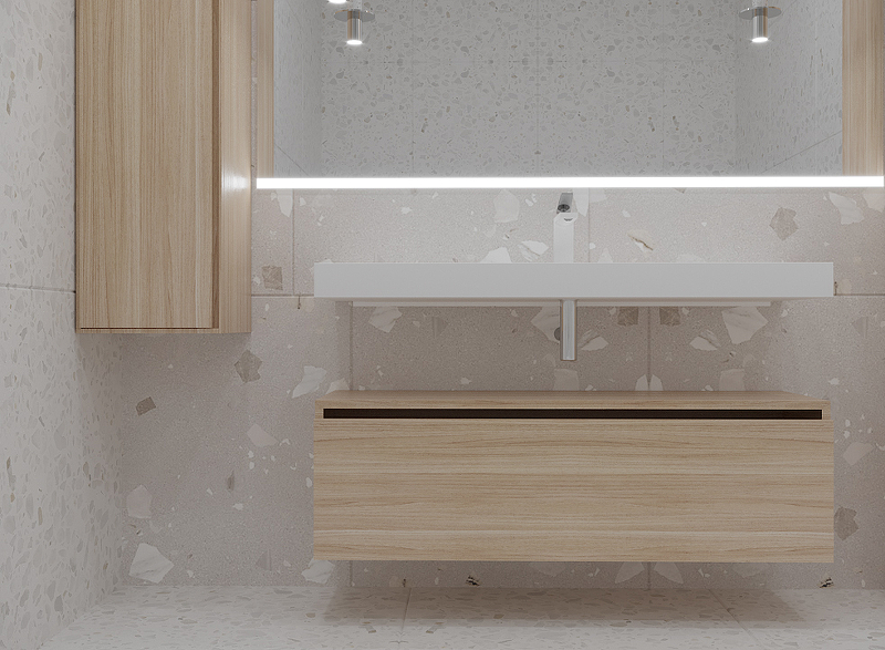 Ящик под столешницу 120см LIGHT OAK VALLESSI UNO-S 897-120-L Boheme Ящик под столешницу 120см LIGHT OAK VALLESSI UNO-S 897-120-L Boheme