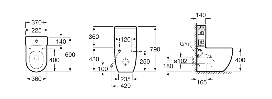 Бачок для унитаза Roca Meridian 7341242000 Бачок для унитаза Roca Meridian 7341242000
