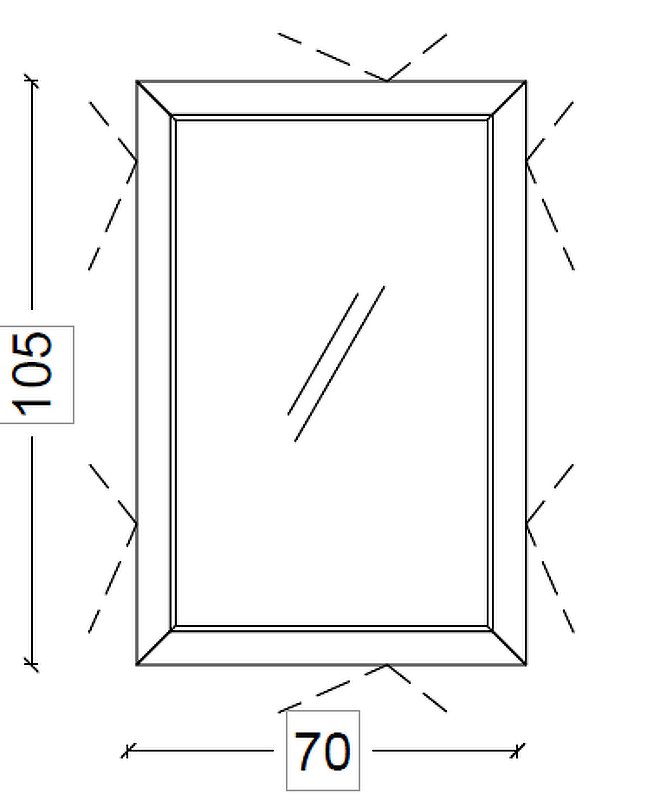 Зеркало Dolce Пыльная Роза 105x70см 567-Rose Boheme Зеркало Dolce Пыльная Роза 105x70см 567-Rose Boheme