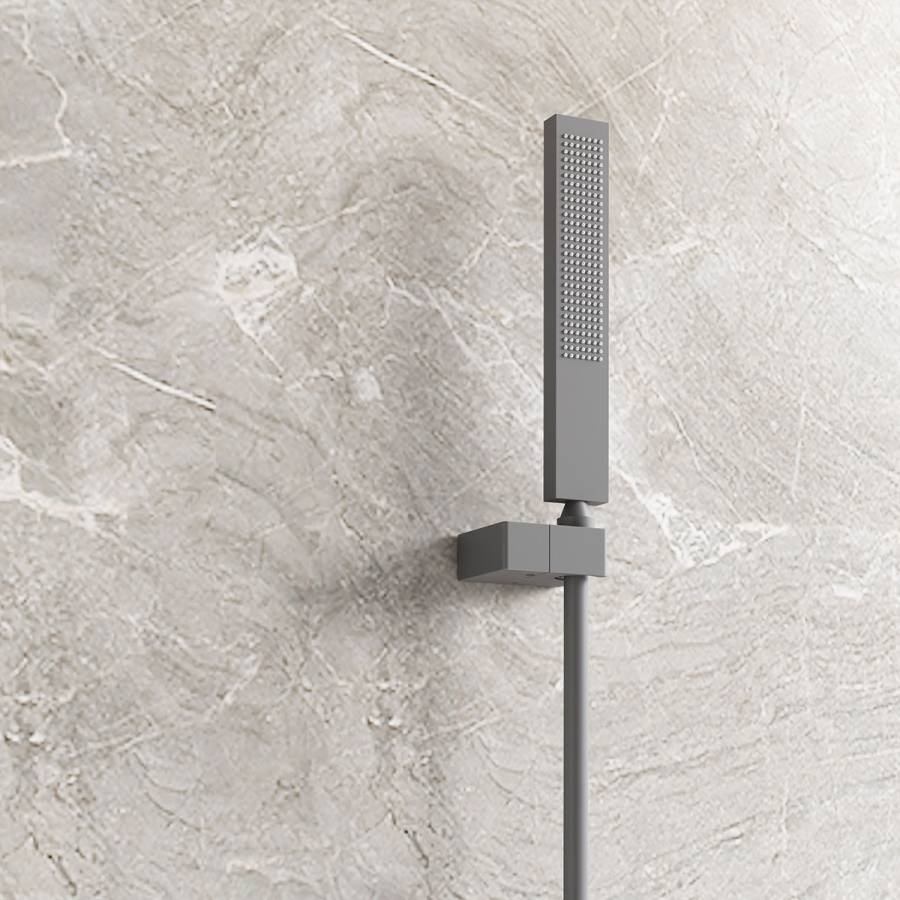 Душевой комплект Futura VSFW-2F11TGM термостатический встраиваемый, 3 режима, вороненая сталь Душевой комплект Futura VSFW-2F11TGM термостатический встраиваемый, 3 режима, вороненая сталь