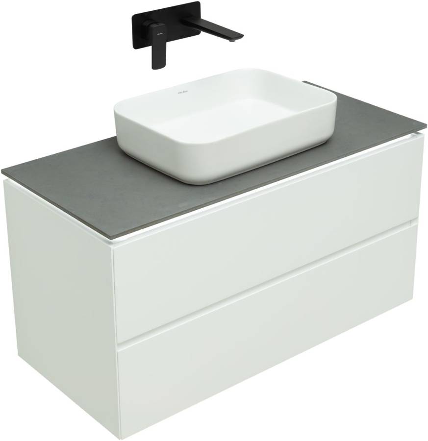 Тумба под раковину Allen Brau Infinity 100 1.21003.WM белый матовый Тумба под раковину Allen Brau Infinity 100 1.21003.WM белый матовый