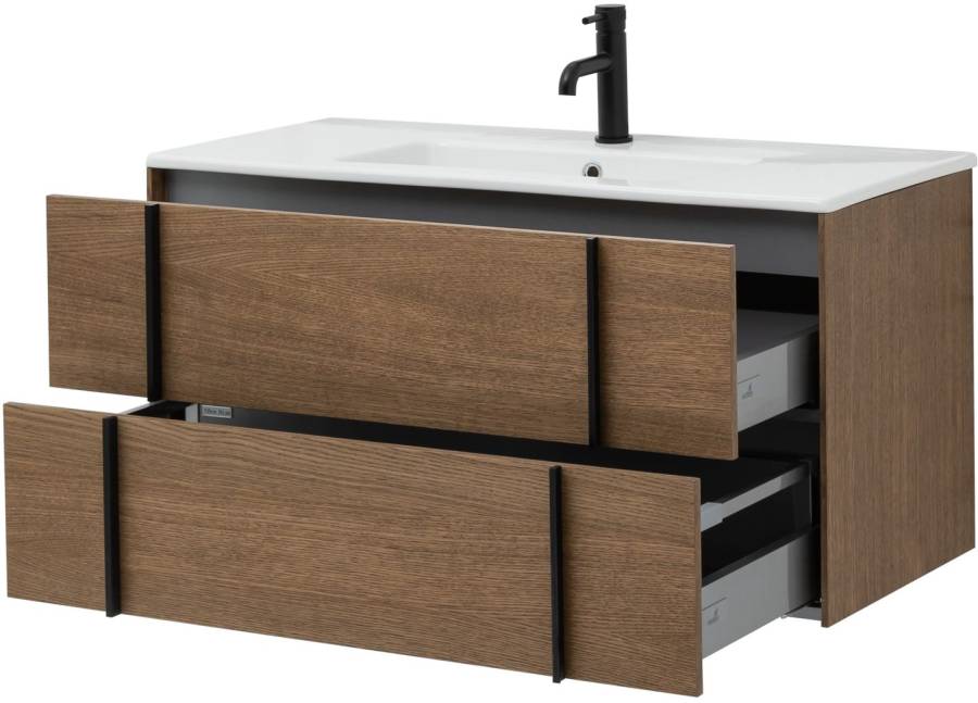 Тумба под раковину Allen Brau Reality 100 1.32007.NO дуб Тумба под раковину Allen Brau Reality 100 1.32007.NO дуб