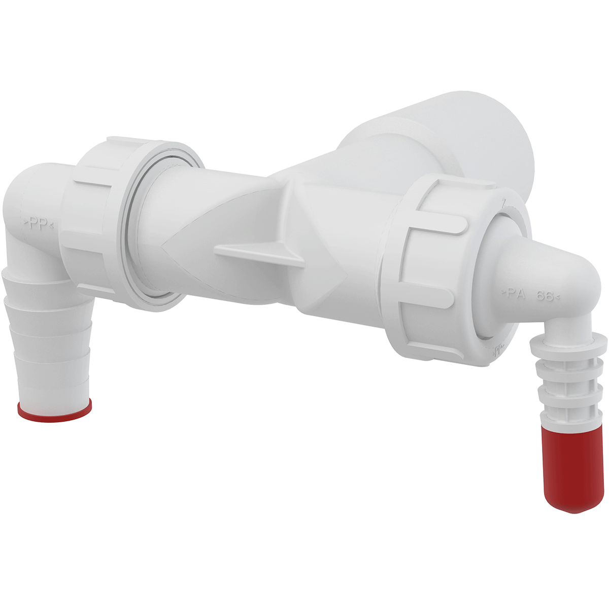 Двойной штуцер G1"/18-23 с обратными клапанами Двойной штуцер G1"/18-23 с обратными клапанами