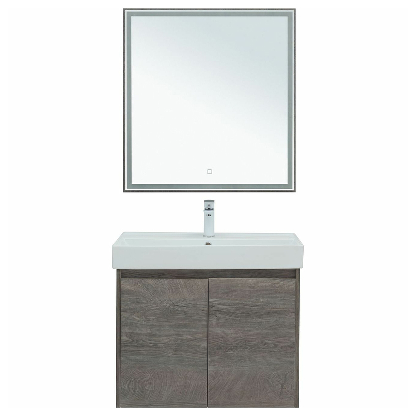Мебель для ванной Aquanet Nova Lite 75 дуб рошелье (2 дверцы) Мебель для ванной Aquanet Nova Lite 75 дуб рошелье (2 дверцы)