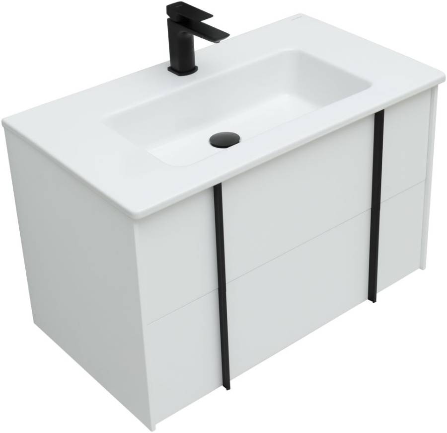 Тумба под раковину Allen Brau Reality 80 1.32005.WM белый матовый Тумба под раковину Allen Brau Reality 80 1.32005.WM белый матовый