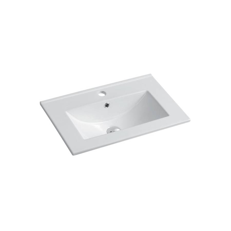 Раковина VBS-13960S1 керамическая, цвет белый Раковина VBS-13960S1 керамическая, цвет белый
