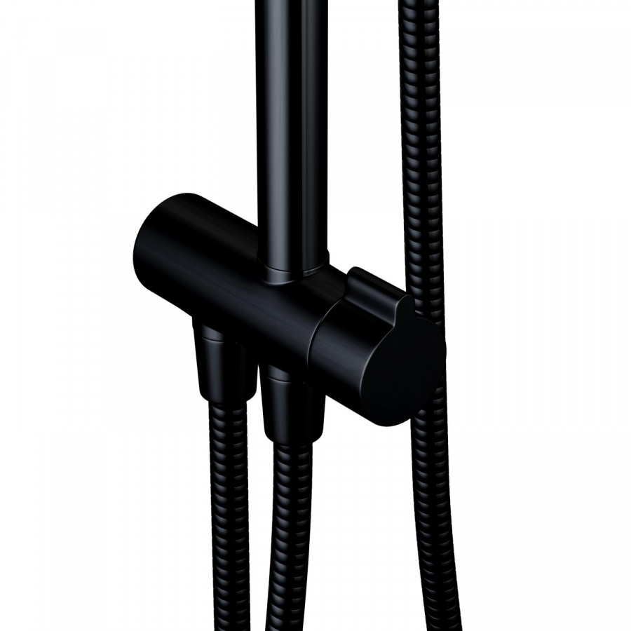 977700300 Origin Bit душ. система: верхний душ 230мм, ручн.душ 120мм, 1 режим, штанга 1010мм, Черная 977700300 Origin Bit душ. система: верхний душ 230мм, ручн.душ 120мм, 1 режим, штанга 1010мм, Черная