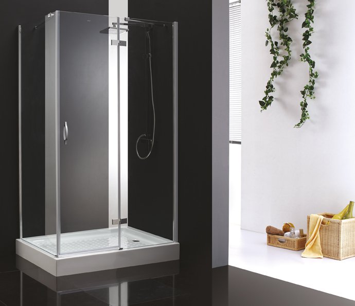 BERGAMO-W-AH-1-120/100-C-Cr-R Душевой уголок BERGAMO-W-AH-1-120/100-C-Cr-R Душевой уголок