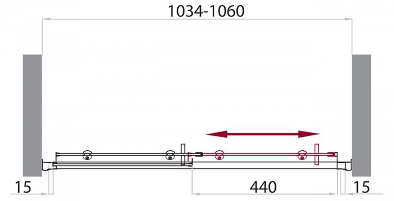 Душевая дверь BelBagno UNO-BF-1-145-M-Cr Душевая дверь BelBagno UNO-BF-1-145-M-Cr