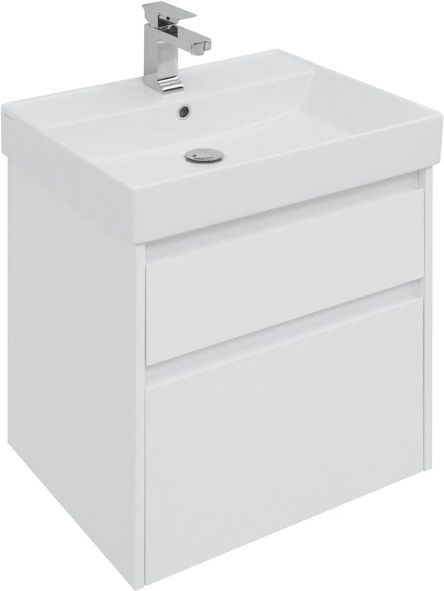 Мебель для ванной Aquanet Nova Lite 60 белый (2 ящика) Мебель для ванной Aquanet Nova Lite 60 белый (2 ящика)