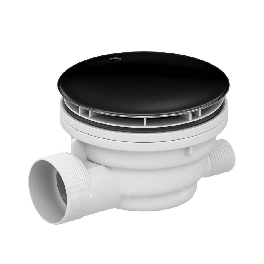 Сифон для душевых поддонов RGW Velplex QYD-01 черный, RGW 18241101-04 Сифон для душевых поддонов RGW Velplex QYD-01 черный, RGW 18241101-04