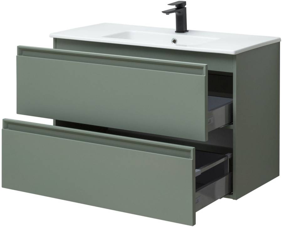 Тумба под раковину Allen Brau Eclipse 100 1.E1003.CGM олива матовый Тумба под раковину Allen Brau Eclipse 100 1.E1003.CGM олива матовый