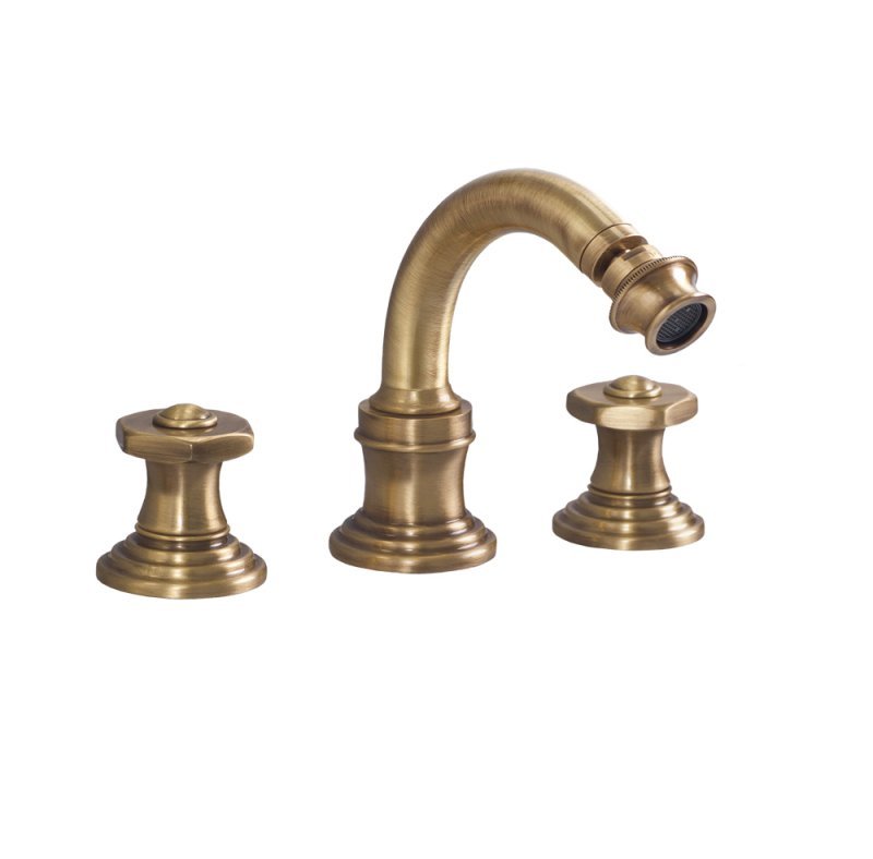 APHRODITE-BBS2-01-S1 Смеситель для биде на три отверстия с донным клапаном Исполнение: Хром, Ручки: Металл  APHRODITE-BBS2-01-S1 Смеситель для биде на три отверстия с донным клапаном Исполнение: Хром, Ручки: Металл