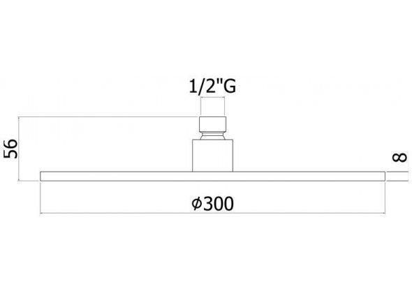 Верхний душ Paffoni Master King ZSOF079HGSP Верхний душ Paffoni Master King ZSOF079HGSP