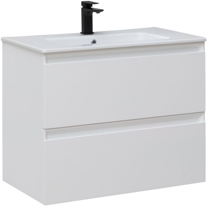 Тумба под раковину Allen Brau Eclipse 80 1.E1002.WM белый матовый Тумба под раковину Allen Brau Eclipse 80 1.E1002.WM белый матовый