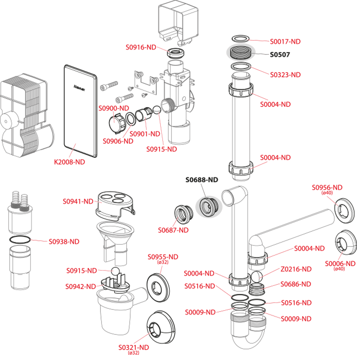 Переходная муфта HT 40/50×G1/2" Переходная муфта HT 40/50×G1/2"