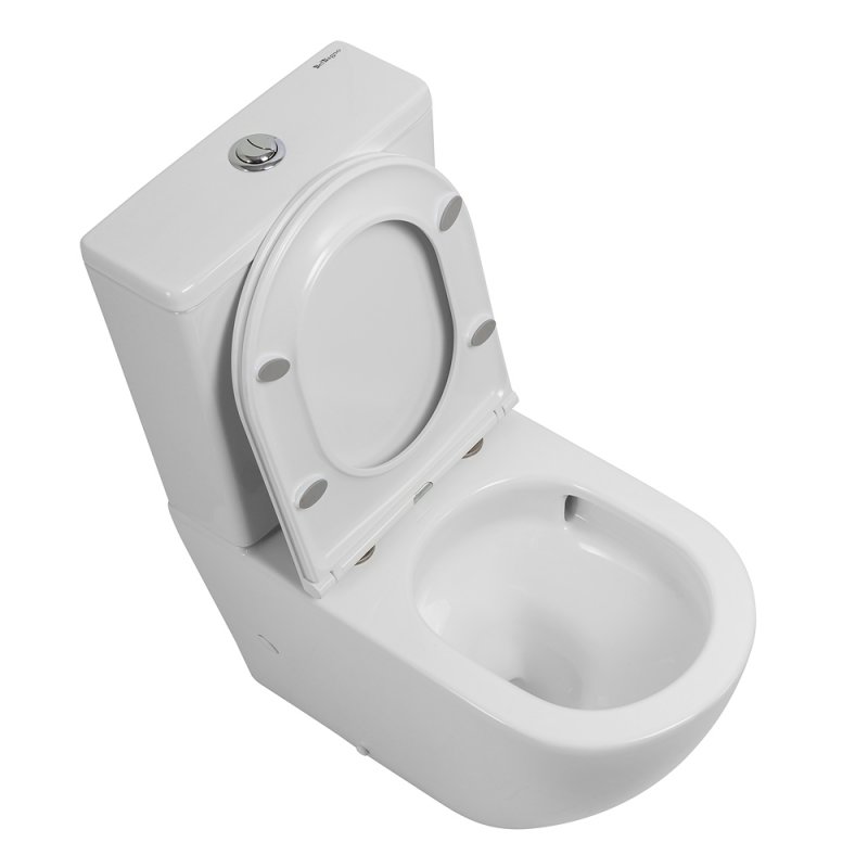 SFERA-TOR Чаша унитаза безободкового, P-trap, смыв TORNADO BB2141CP-TOR SFERA-TOR Чаша унитаза безободкового, P-trap, смыв TORNADO BB2141CP-TOR