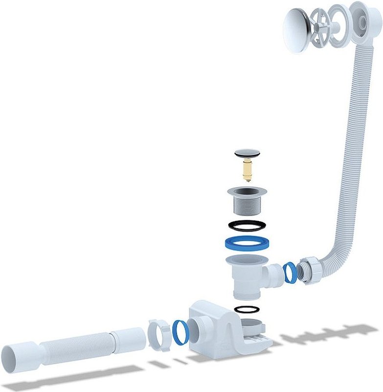 Слив-перелив для акриловой ванны CEZARES CZR-STP2-01 Слив-перелив для акриловой ванны CEZARES CZR-STP2-01