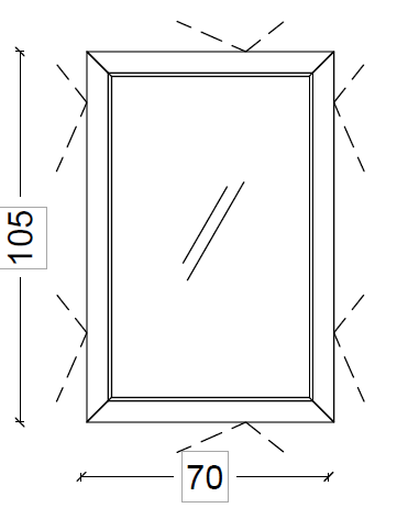 Зеркало Dolce Поталь 105x70см 567-Foil Boheme Зеркало Dolce Поталь 105x70см 567-Foil Boheme