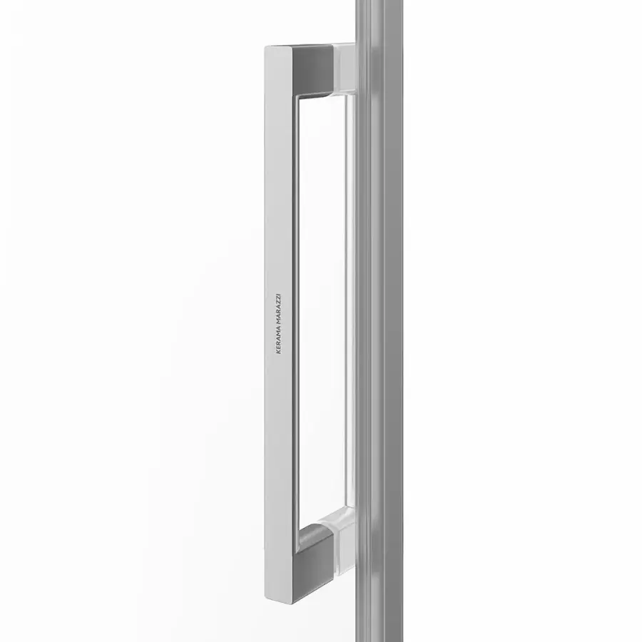 Душевая дверь CRISTALLO, раздвижная с функцией soft close, 120х210, брашированный никель Душевая дверь CRISTALLO, раздвижная с функцией soft close, 120х210, брашированный никель