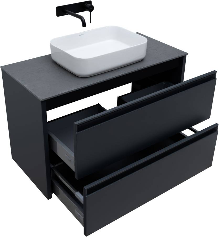 Тумба под раковину Allen Brau Fantasy 100 1.11003.AM антрацит матовый Тумба под раковину Allen Brau Fantasy 100 1.11003.AM антрацит матовый