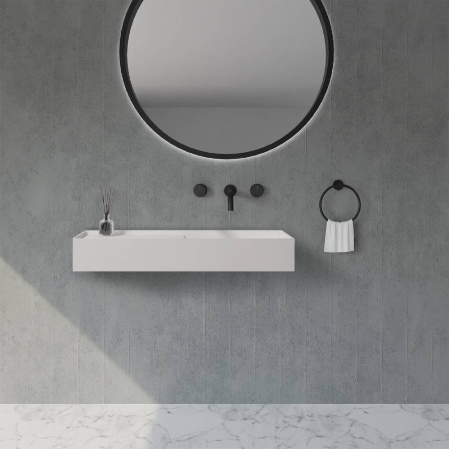 Раковина подвесная ABBER Stein AS2648 белая матовая Раковина подвесная ABBER Stein AS2648 белая матовая