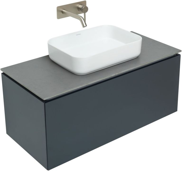 Тумба под раковину Allen Brau Infinity 100 1.21004.AM антрацит матовый Тумба под раковину Allen Brau Infinity 100 1.21004.AM антрацит матовый