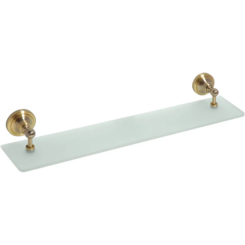 Стеклянная полка Bemeta Retro bronze 144102247 Бронза Стеклянная полка Bemeta Retro bronze 144102247 Бронза