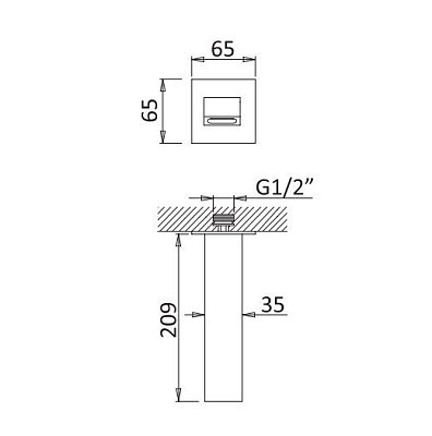 PORTA-SC-SS Излив для ванны, исполнение sunset
