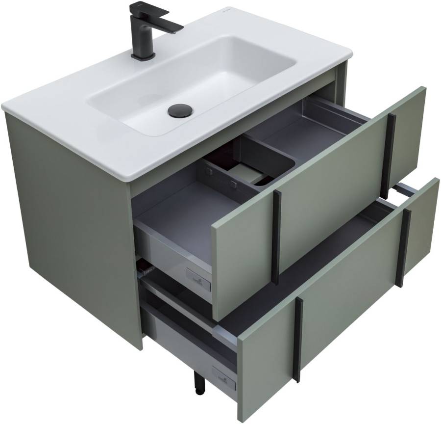 Тумба под раковину Allen Brau Reality 80 1.32005.CGM олива матовый Тумба под раковину Allen Brau Reality 80 1.32005.CGM олива матовый