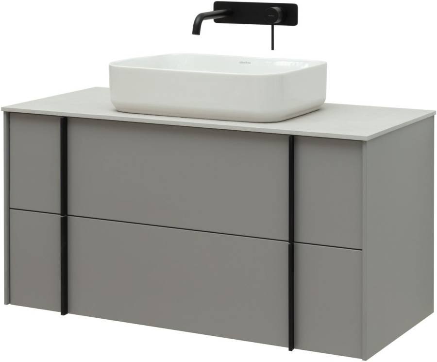 Тумба под раковину Allen Brau Reality 100 1.32007.PGM платина матовый Тумба под раковину Allen Brau Reality 100 1.32007.PGM платина матовый