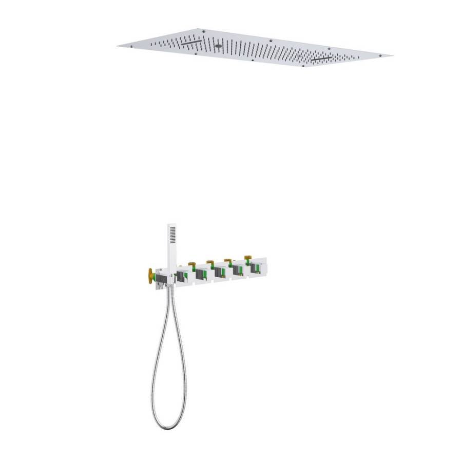 Душевая система Timo Petruma SX-5329/00SM скрытого монтажа, термостат, хром Душевая система Timo Petruma SX-5329/00SM скрытого монтажа, термостат, хром