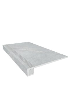 Комплект (Ступень KA01 (33x120) непол. (прямоугол. бортик) с насечками + Подступенок (14,5x120)) Комплект (Ступень KA01 (33x120) непол. (прямоугол. бортик) с насечками + Подступенок (14,5x120))