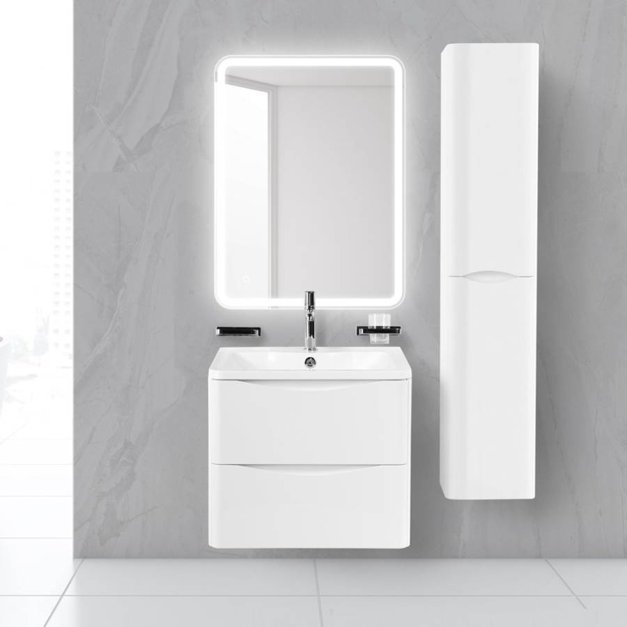 Раковина из литьевого мрамора BelBagno BB700/455-LV-MR-ALR Раковина из литьевого мрамора BelBagno BB700/455-LV-MR-ALR