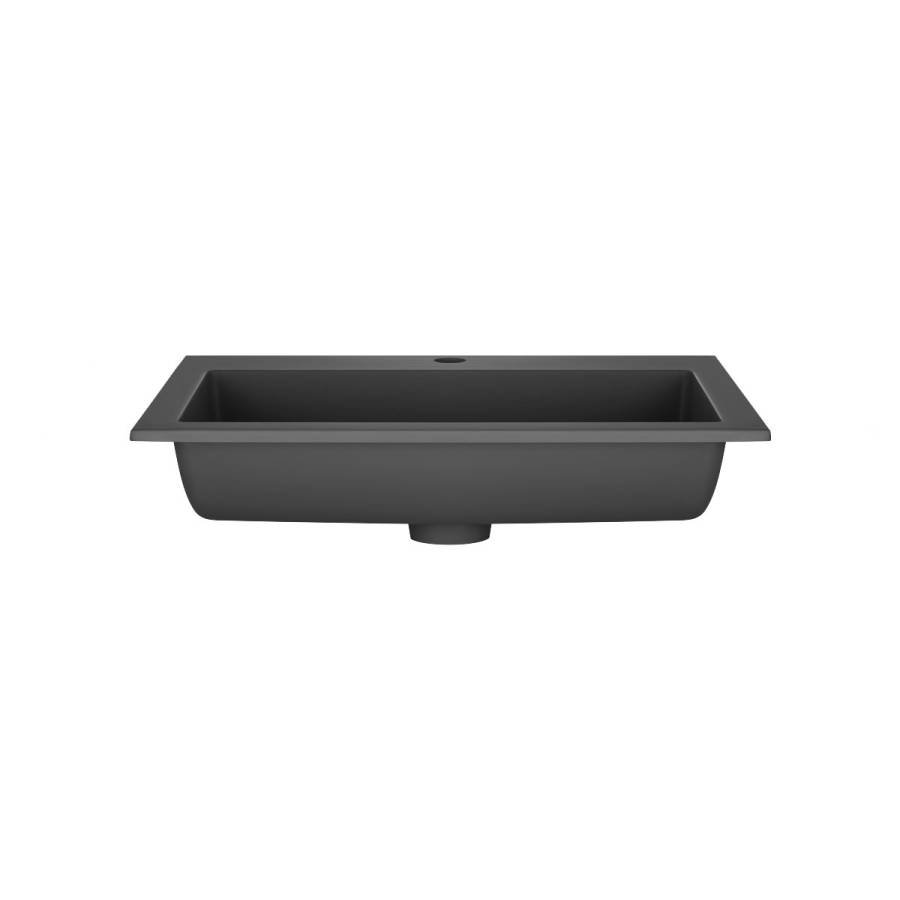Раковина VCB-13600B из кварца, цвет черный Раковина VCB-13600B из кварца, цвет черный