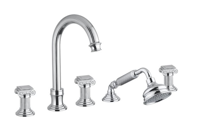 Душевой гарнитур OLIMP-BVD-01-O Исполнение: Хром, Ручки: Металл  Душевой гарнитур OLIMP-BVD-01-O Исполнение: Хром, Ручки: Металл